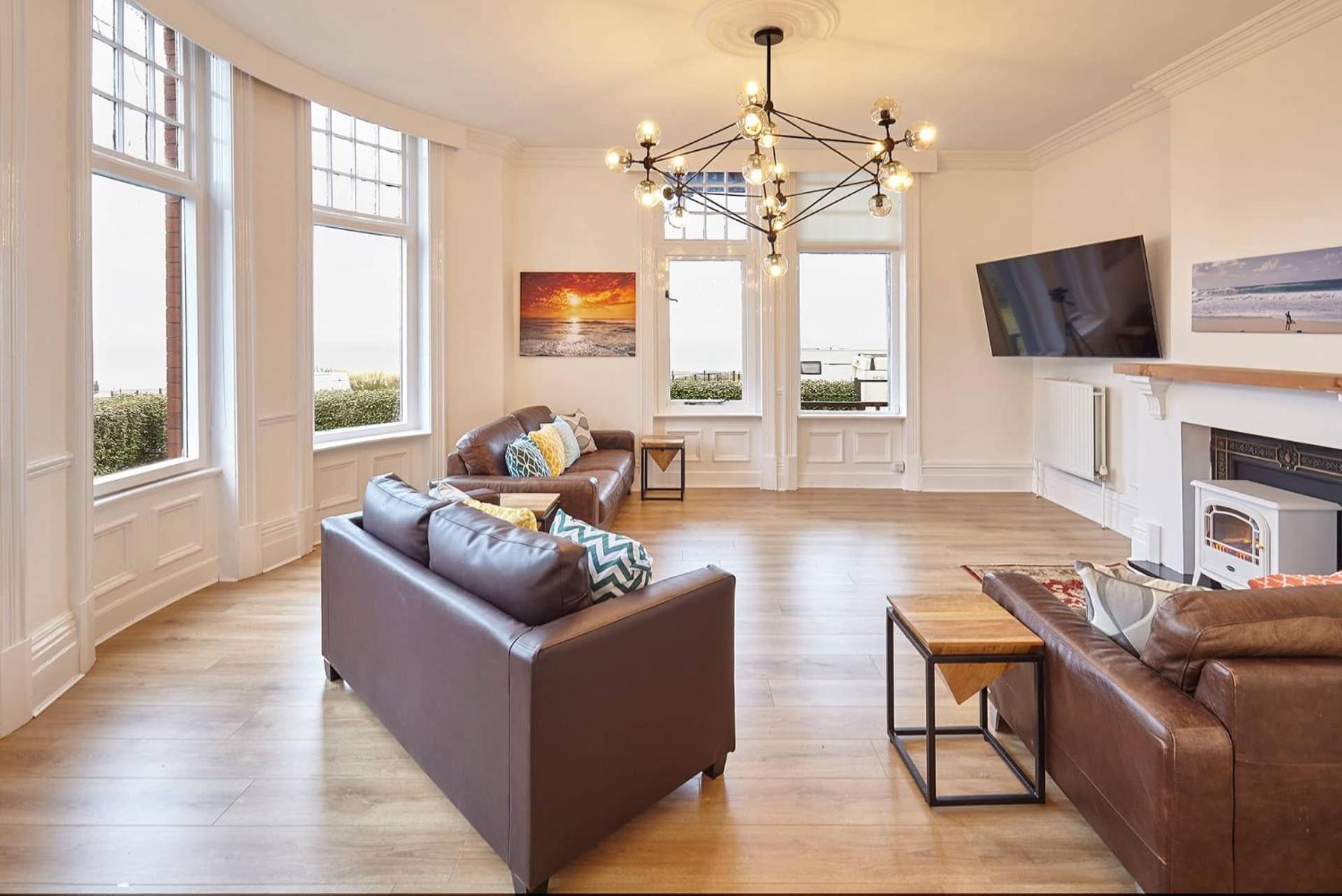 Sea Forever Oceanfront Home Perfectly Saltburn المظهر الخارجي الصورة