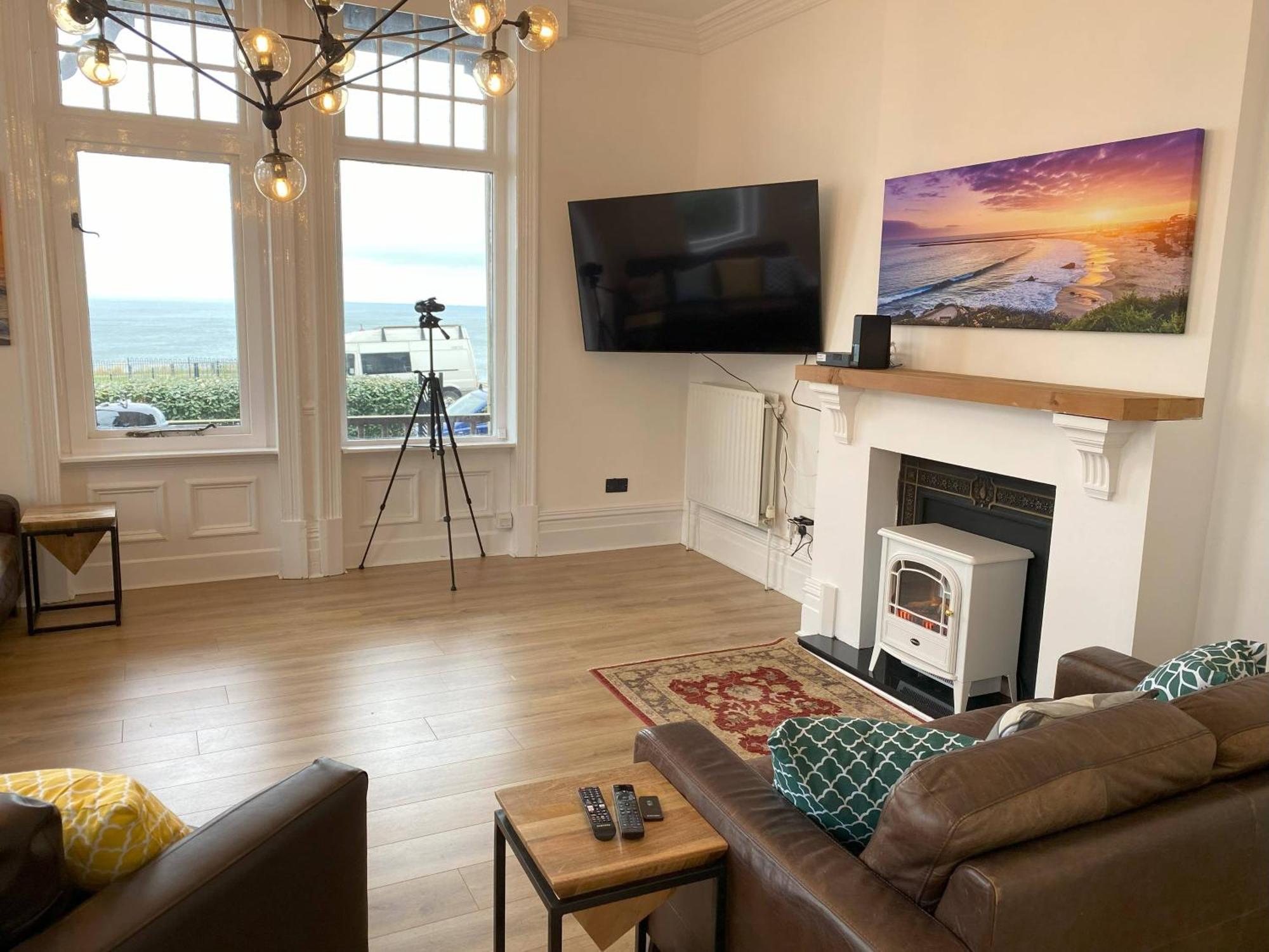 Sea Forever Oceanfront Home Perfectly Saltburn المظهر الخارجي الصورة
